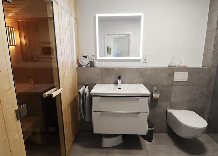 Kueste33/20 - Exklusive Mit Sauna & Nah Am Strand! * Tossens